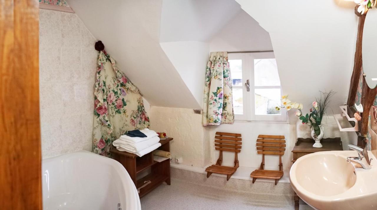 Les 3 Roses Bed & Breakfast Villeneuve-sur-Yonne Ngoại thất bức ảnh